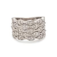 PLATINUM AND DIAMOND RING