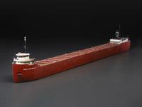 A Great Lakes Bulk Freighter Model, SS Henry Steinbrenner