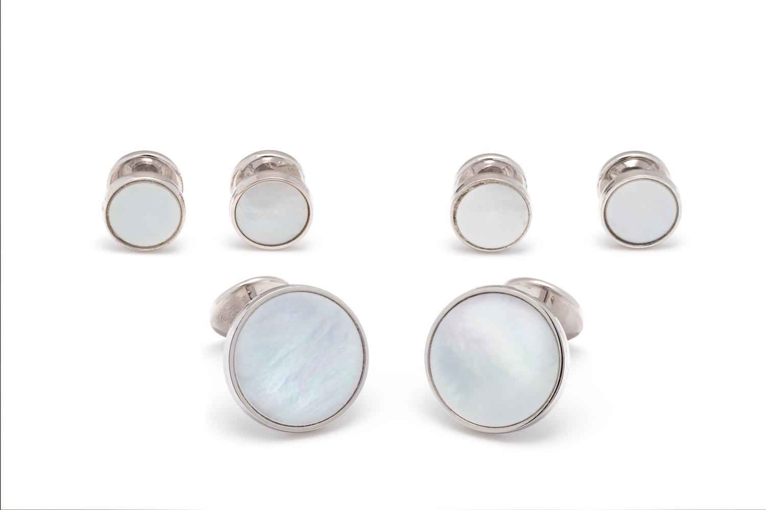 MOTHER-OF-PEARL DRESS SET