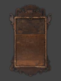 A Chippendale Mahogany Looking Glass