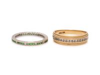 COLLECTION OF DIAMOND RINGS