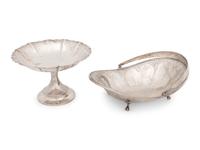 A Group of Silver Dishes