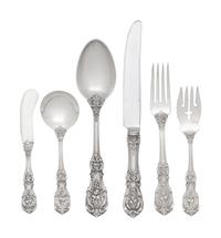A Reed and Barton Francis I Silver Flatware Service