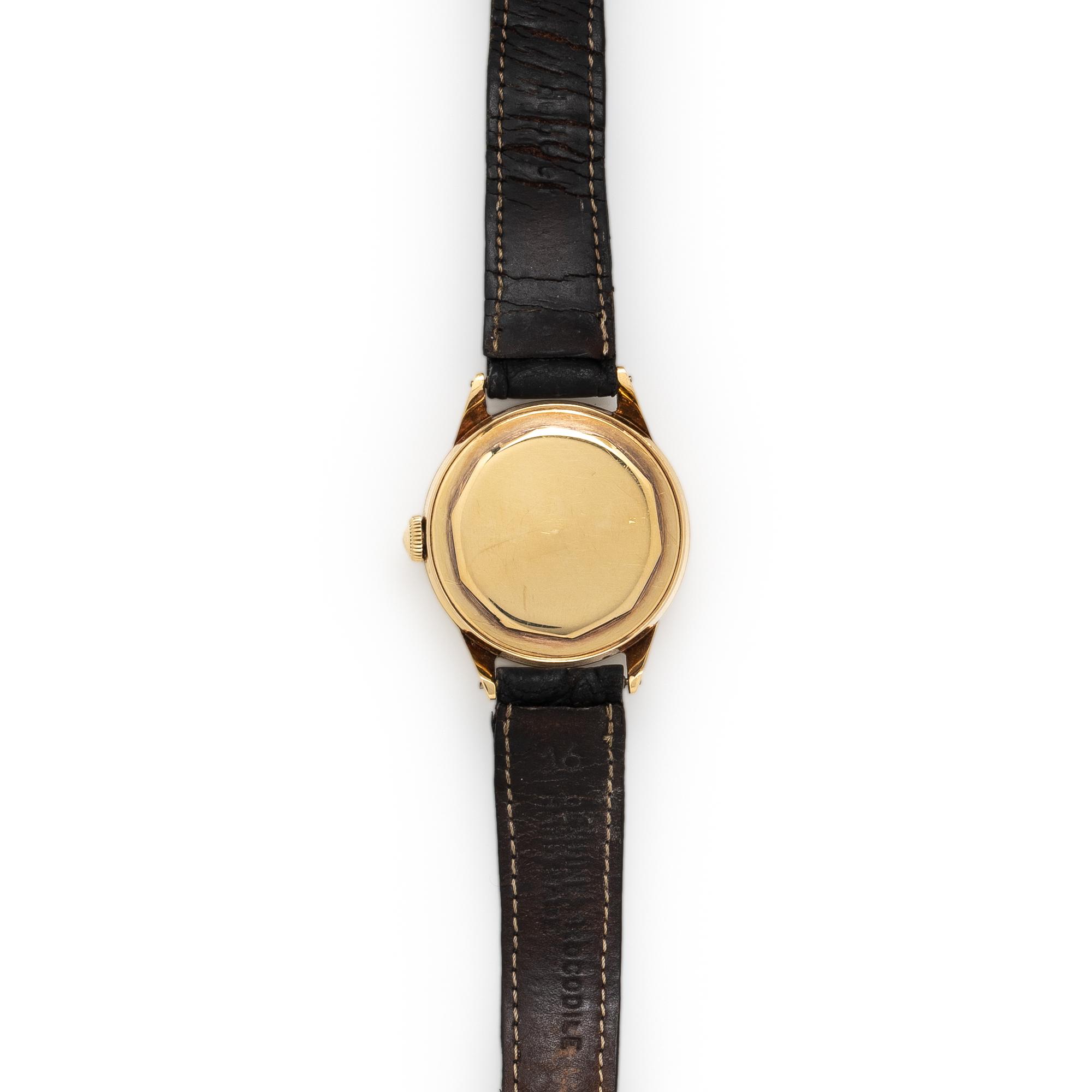 TIFFANY & CO., YELLOW GOLD WATCH