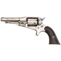 Remington New Model Pocket Factory Converted Nickel Revolver