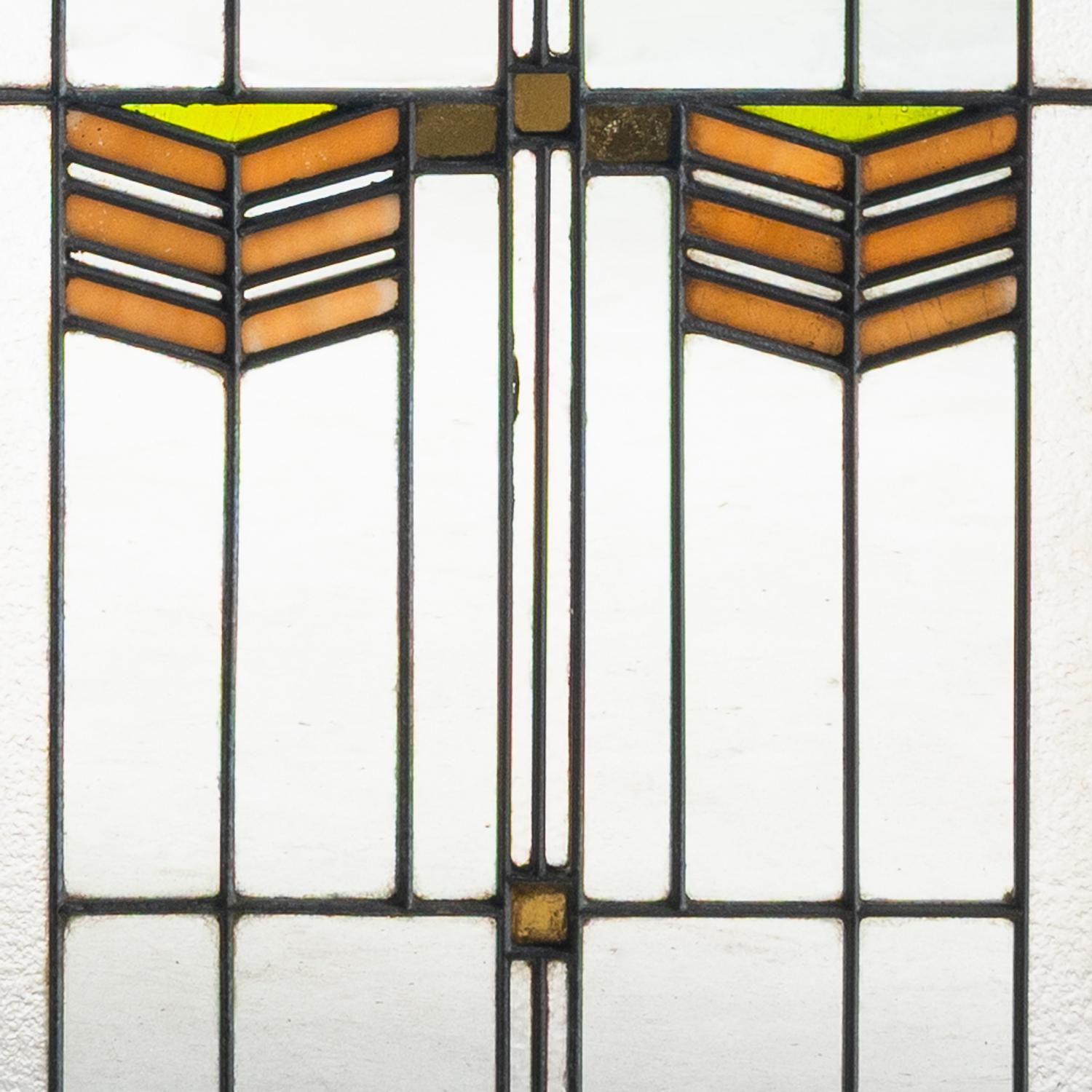 Pair of Stained Glass Windows