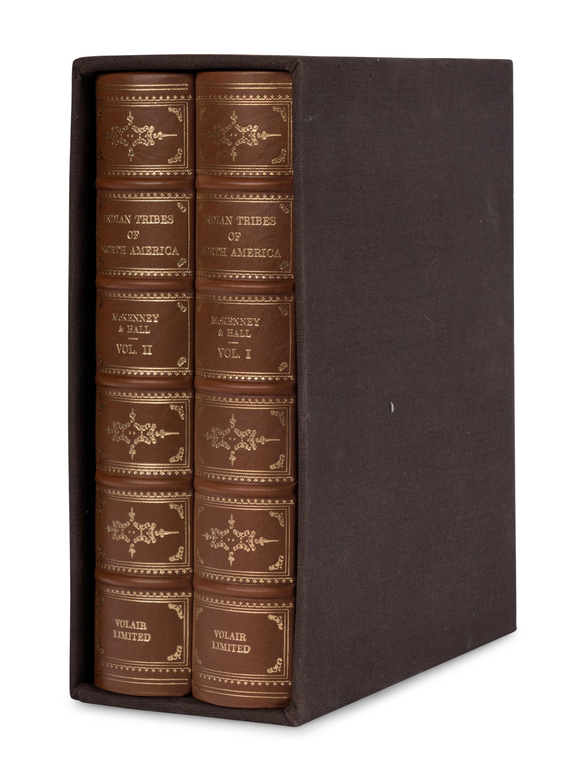 [AMERICANA]. McKENNEY, Thomas L. (1785-1859) and James HALL (1793-1868). History of the Indian Tribes of North America . Kent: Volair Limited, 1978.