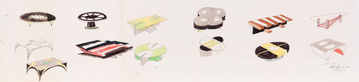 Seating concepts, 1990