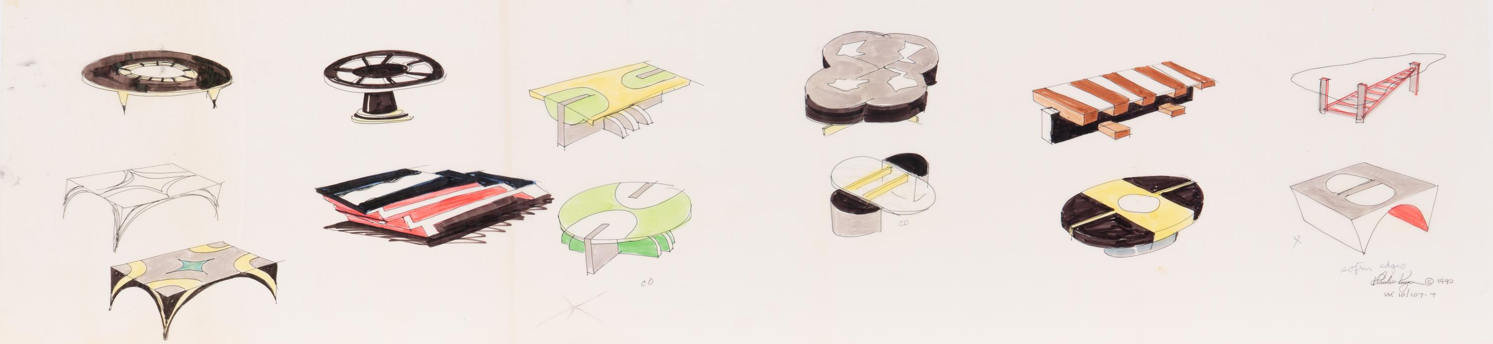 Seating concepts, 1990