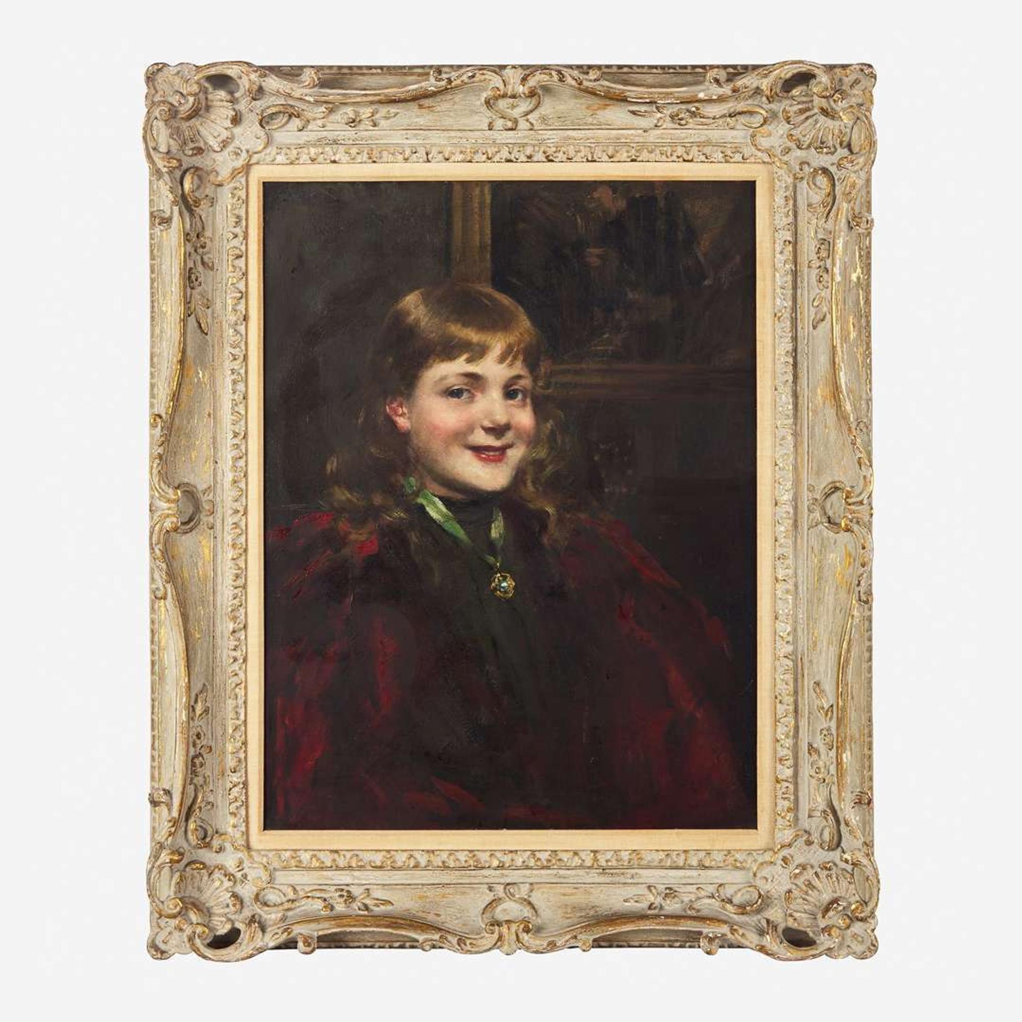 James Carroll Beckwith (American, 1852-1917) Royal Rose