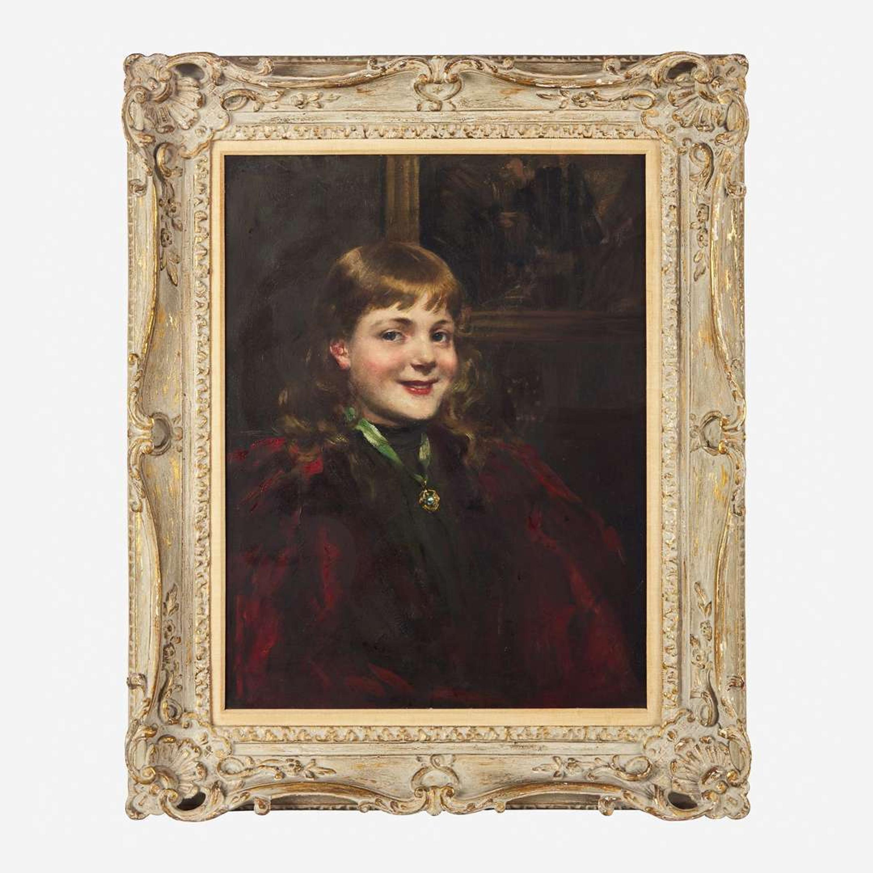 James Carroll Beckwith (American, 1852-1917) Royal Rose