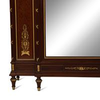 An Empire Style Gilt Bronze Mounted Parquetry Armoire — EARLY 20TH CENTURY