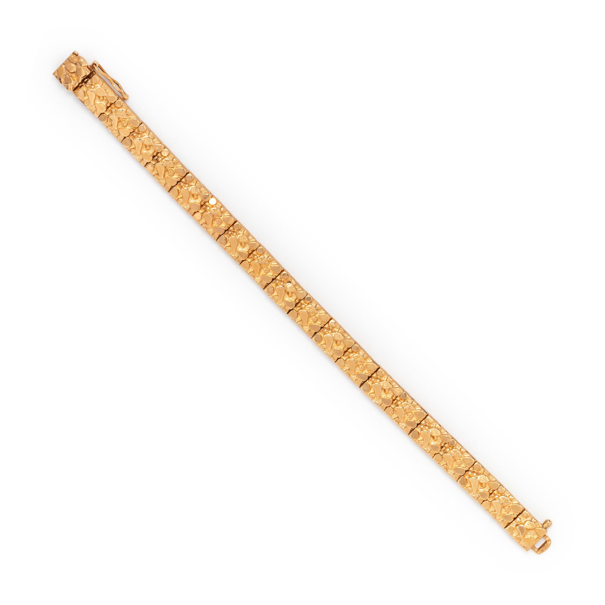 YELLOW GOLD BRACELET