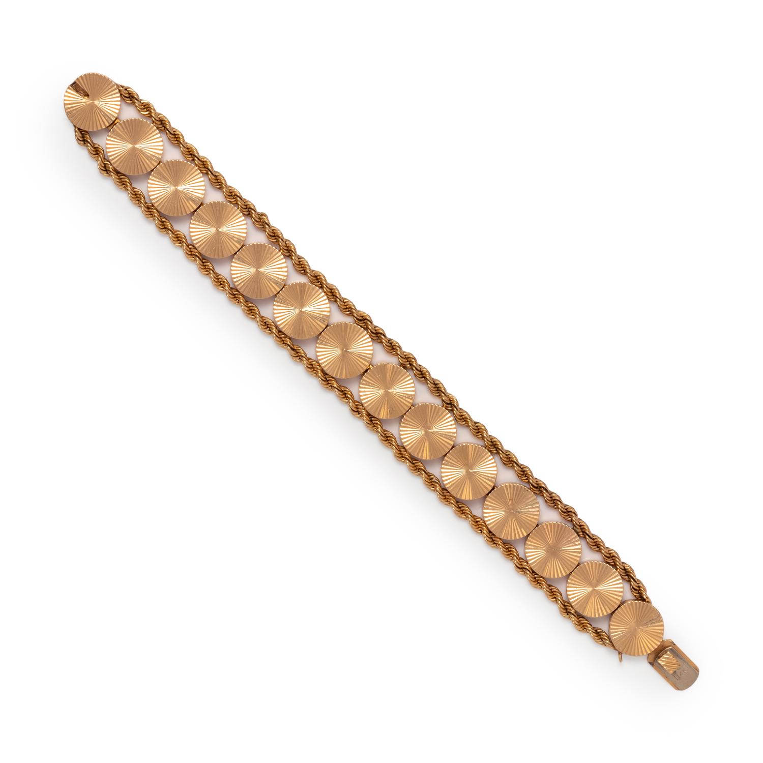YELLOW GOLD BRACELET