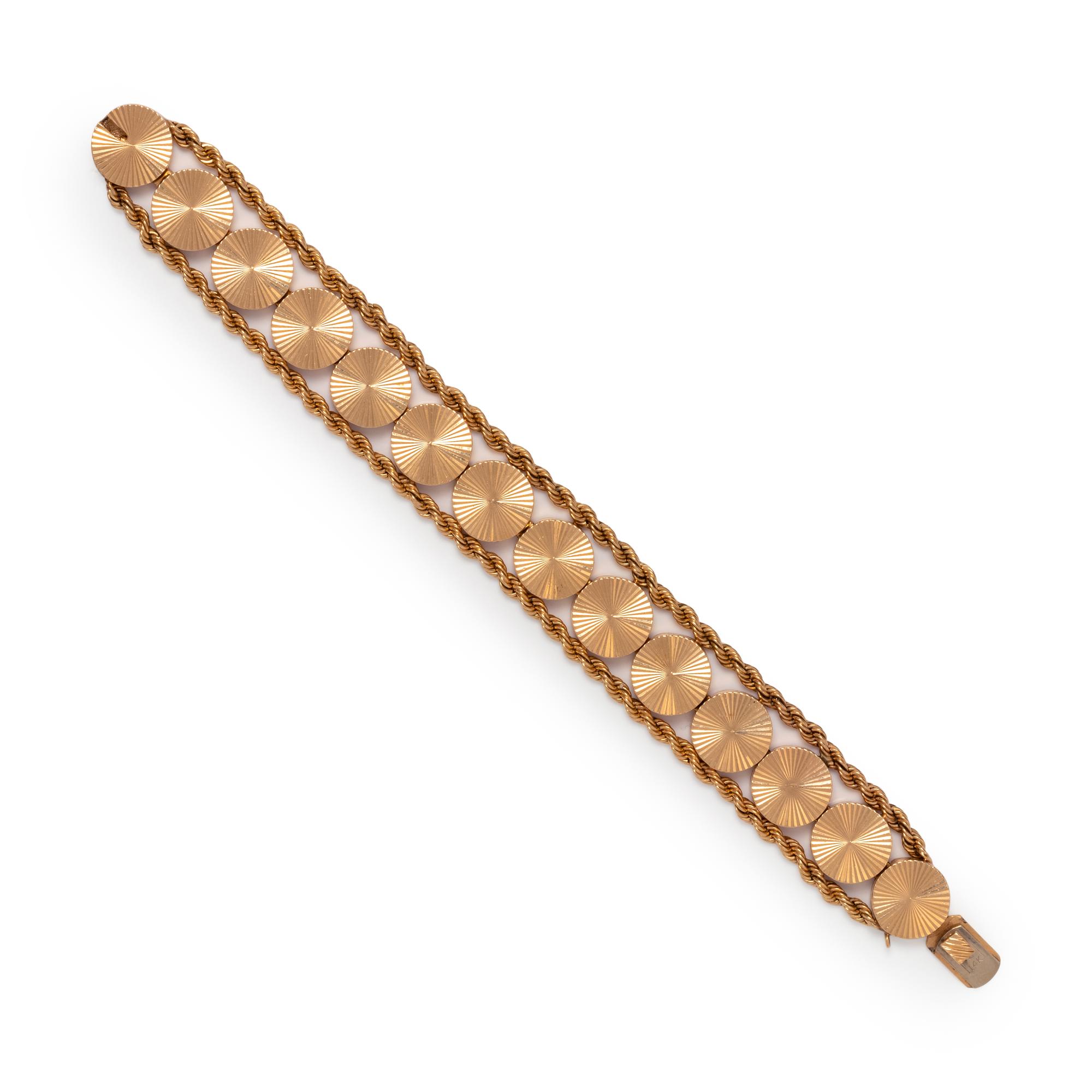 YELLOW GOLD BRACELET