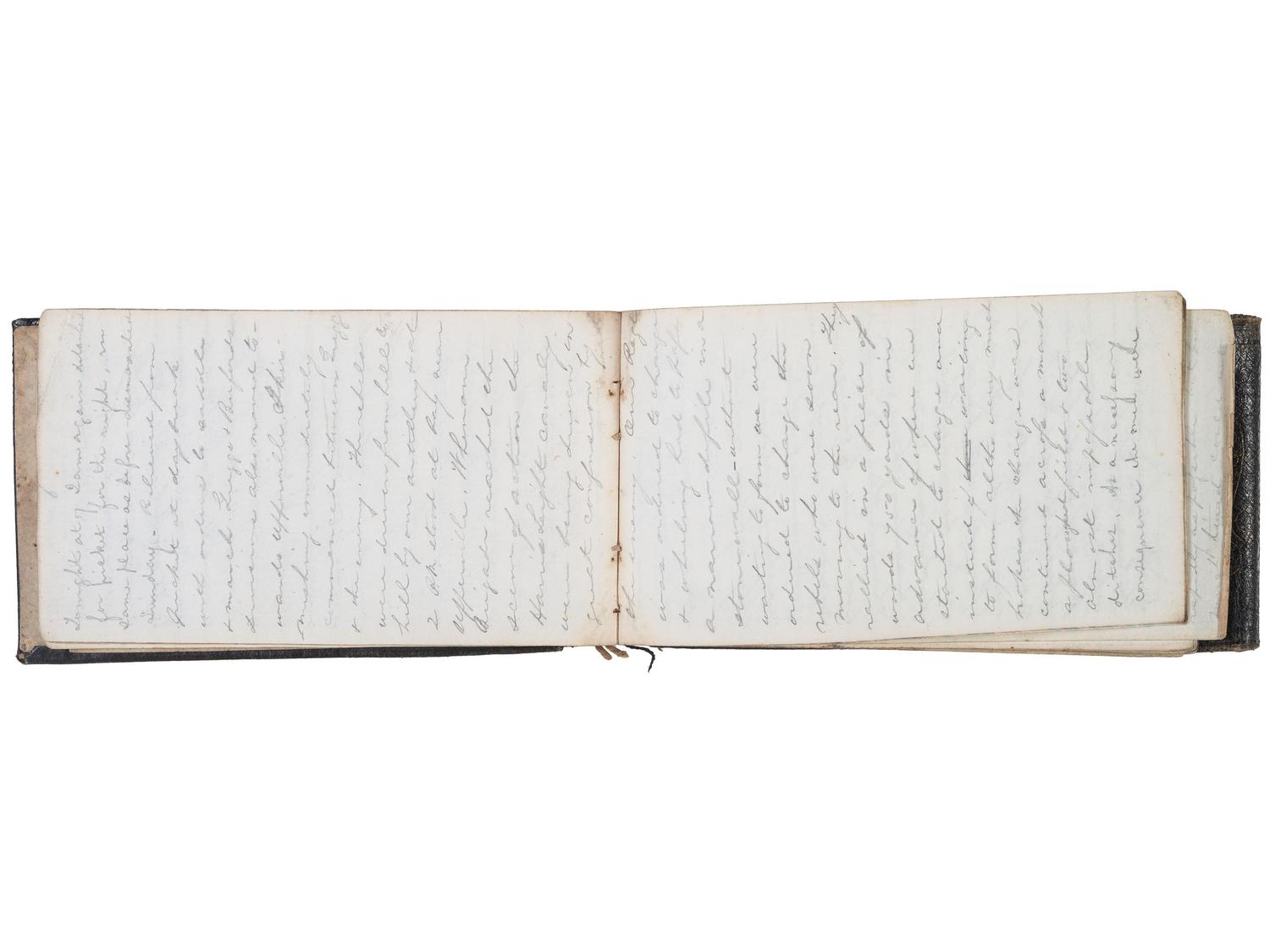 [CIVIL WAR]. War-date letters and diary of Capt. Tattnall Paulding (1840-1907), 6th US Cavalry, POW Battle of Fairfield, incl. Gettysburg Campaign and Libby Prison content.