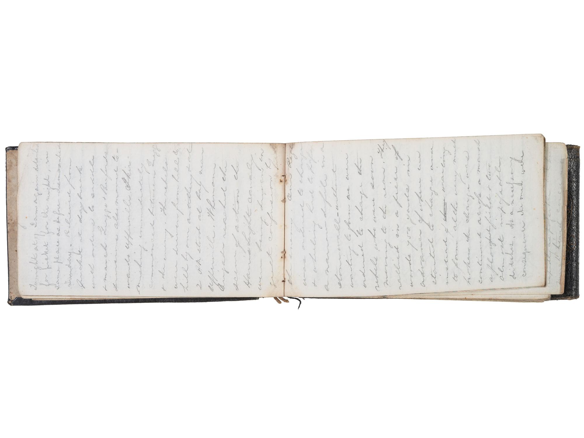 [CIVIL WAR]. War-date letters and diary of Capt. Tattnall Paulding (1840-1907), 6th US Cavalry, POW Battle of Fairfield, incl. Gettysburg Campaign and Libby Prison content.