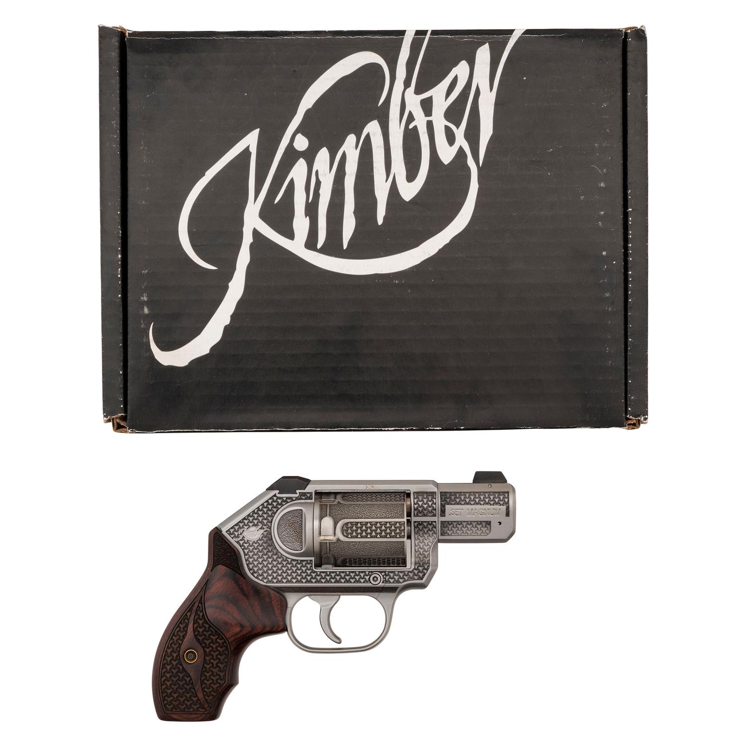 *Altamont Kimber K6s "Tri-Weave" Custom Engraved Revolver in Box