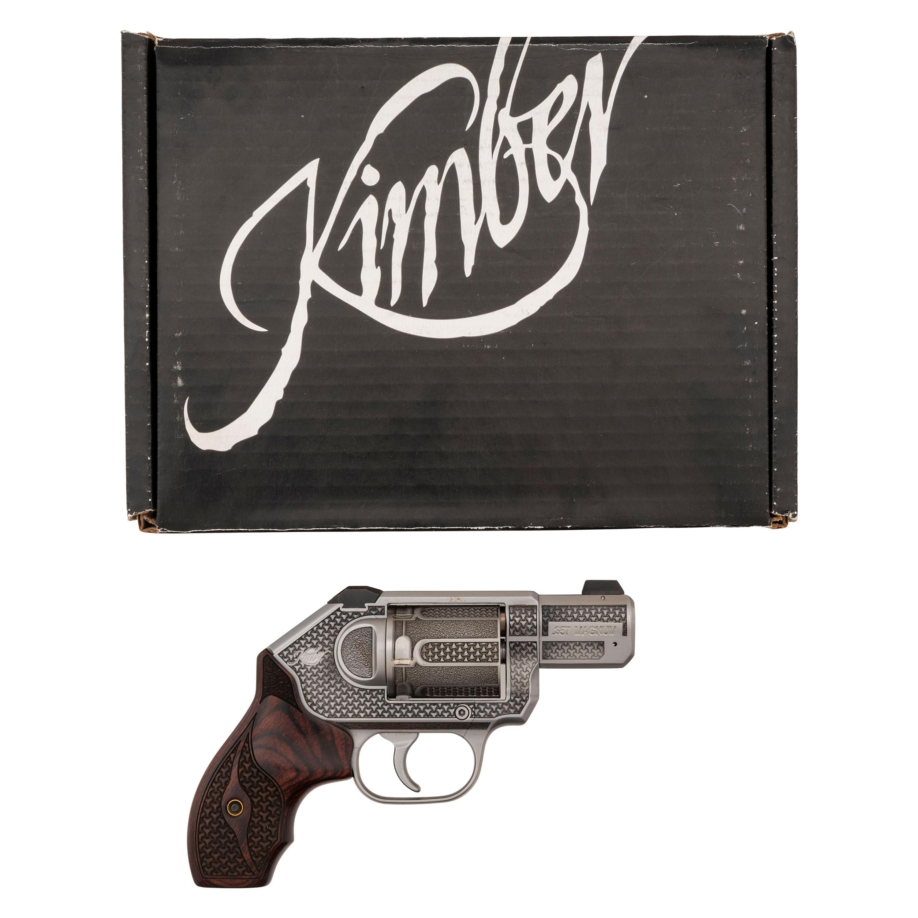 *Altamont Kimber K6s "Tri-Weave" Custom Engraved Revolver in Box
