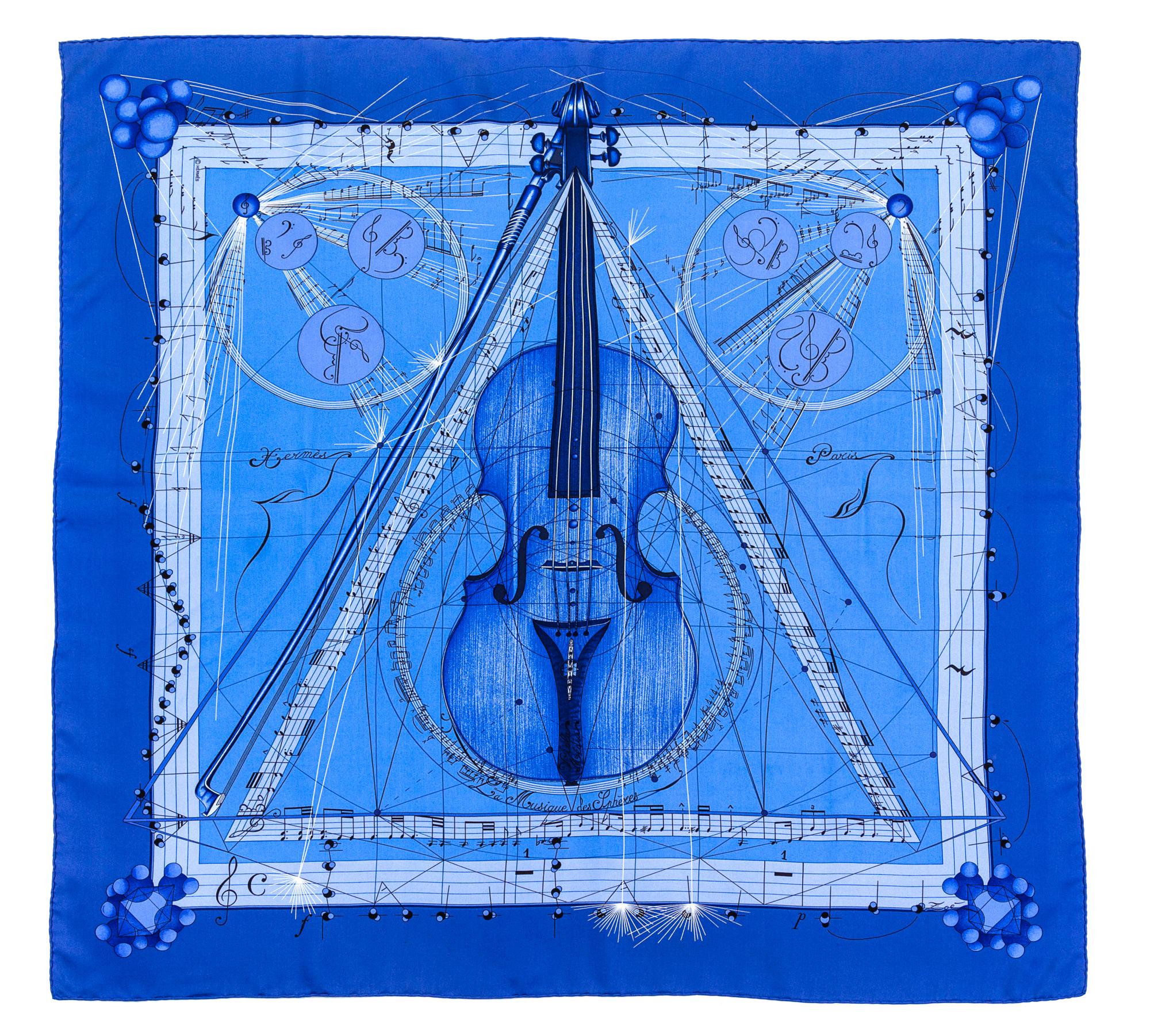 An Hermes 90cm Silk Scarf, 36" x 36".