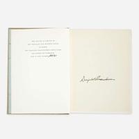 [Americana] Eisenhower, Dwight D. Signed and Inscribed Edition of "The White House Years"