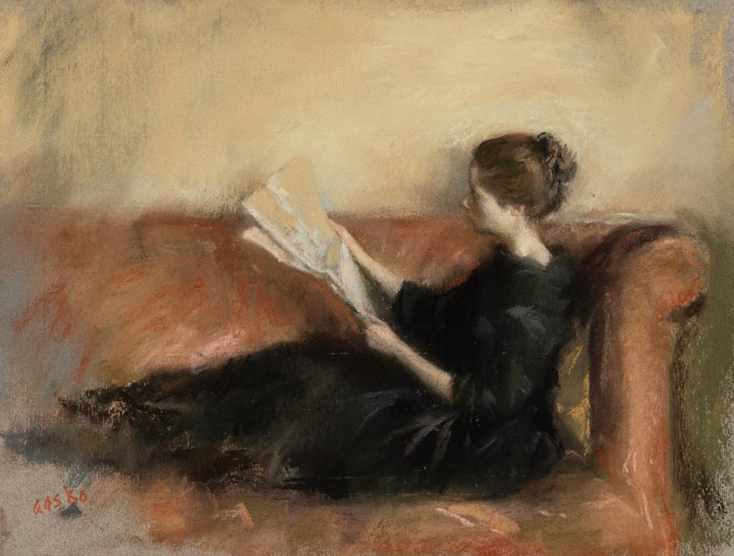 Reading (The Artist's Wife) , 1960