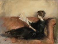 Reading (The Artist's Wife) , 1960