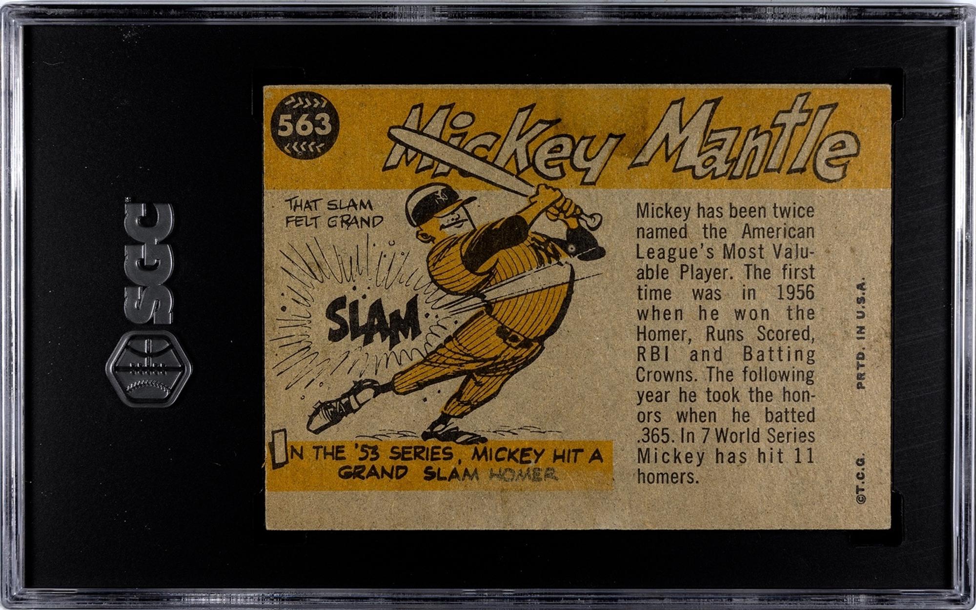 A Group of 1960 Topps Mickey Mantle Baseball Cards