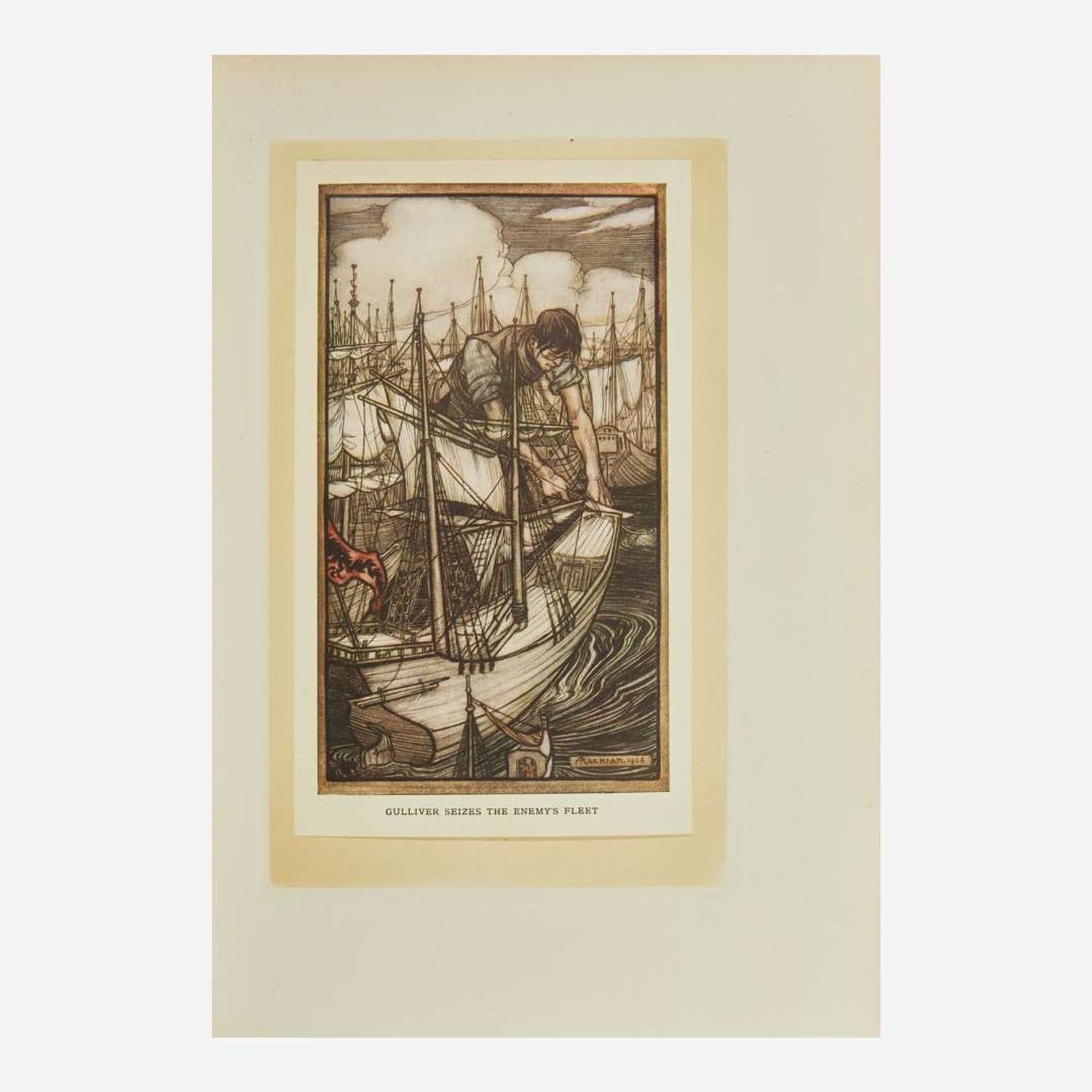 [Children's & Illustrated] [Rackham, Arthur] Swift, Jonathan Gulliver’s Travels Into Several Remote Nations of the World