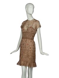 Oscar de la Renta Embellished Dress, 1997