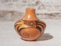 Polychrome Pottery Vase