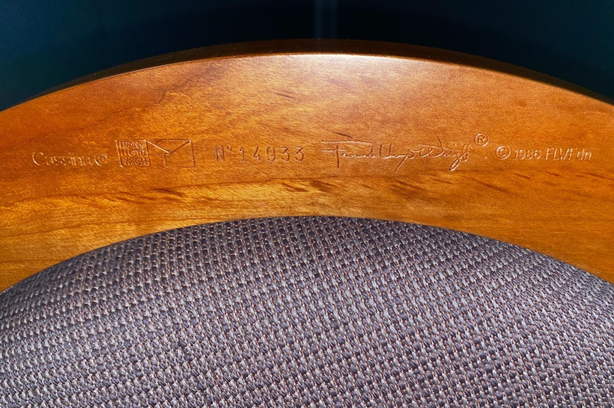 Pair of 606 Barrel chairs for Cassina, Italy, designed 1937 | 1986