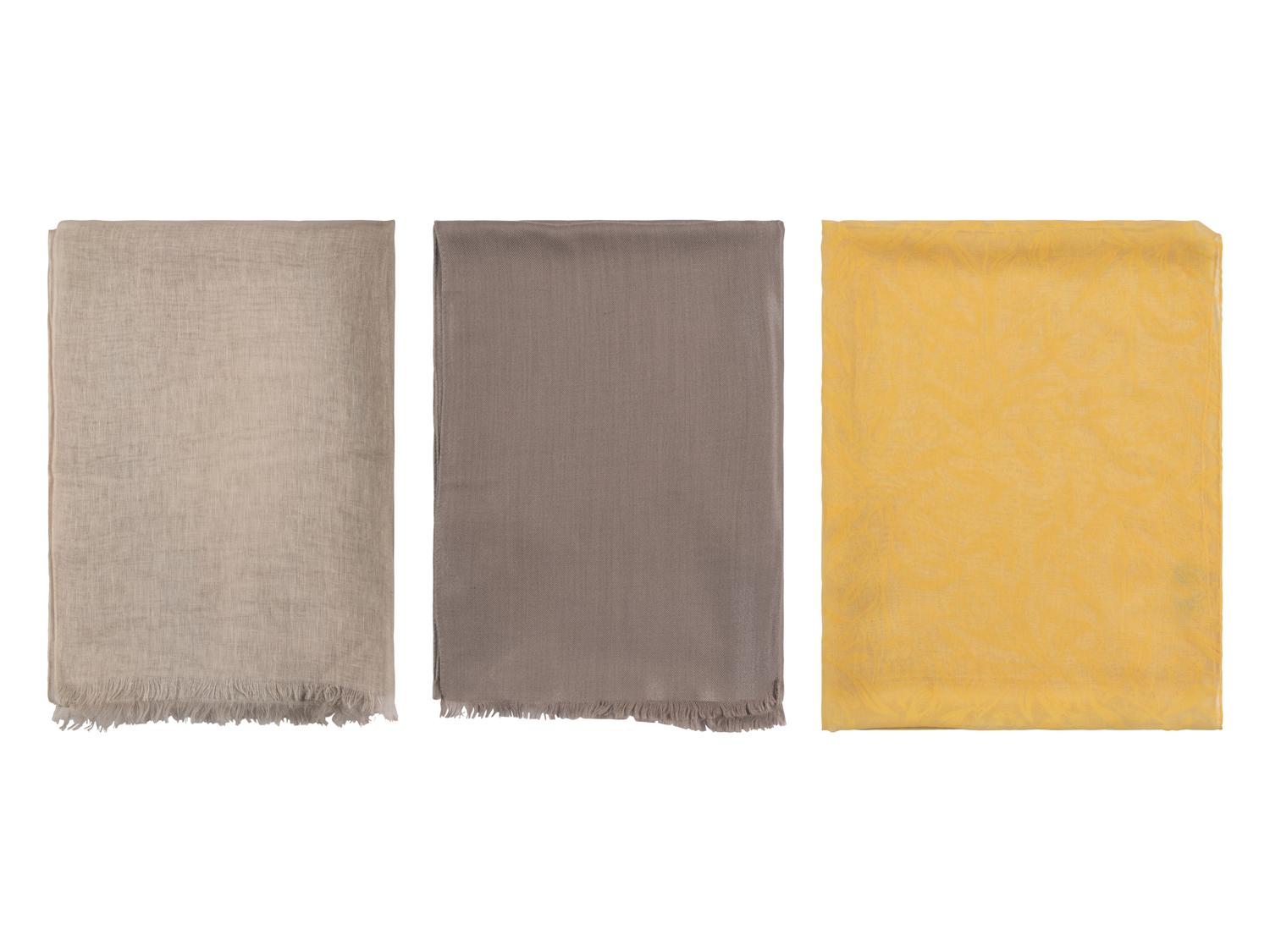 Three Scarves by Loro Piana and Brunello Cucinelli