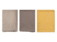 Three Scarves by Loro Piana and Brunello Cucinelli