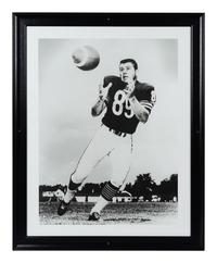 A Group of Six Large Scale Photographs of Mike Ditka as Player Formerly Displayed at Mike Ditka’s Restaurant