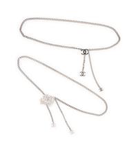 Two Chanel Metal Chain Belts, 2007