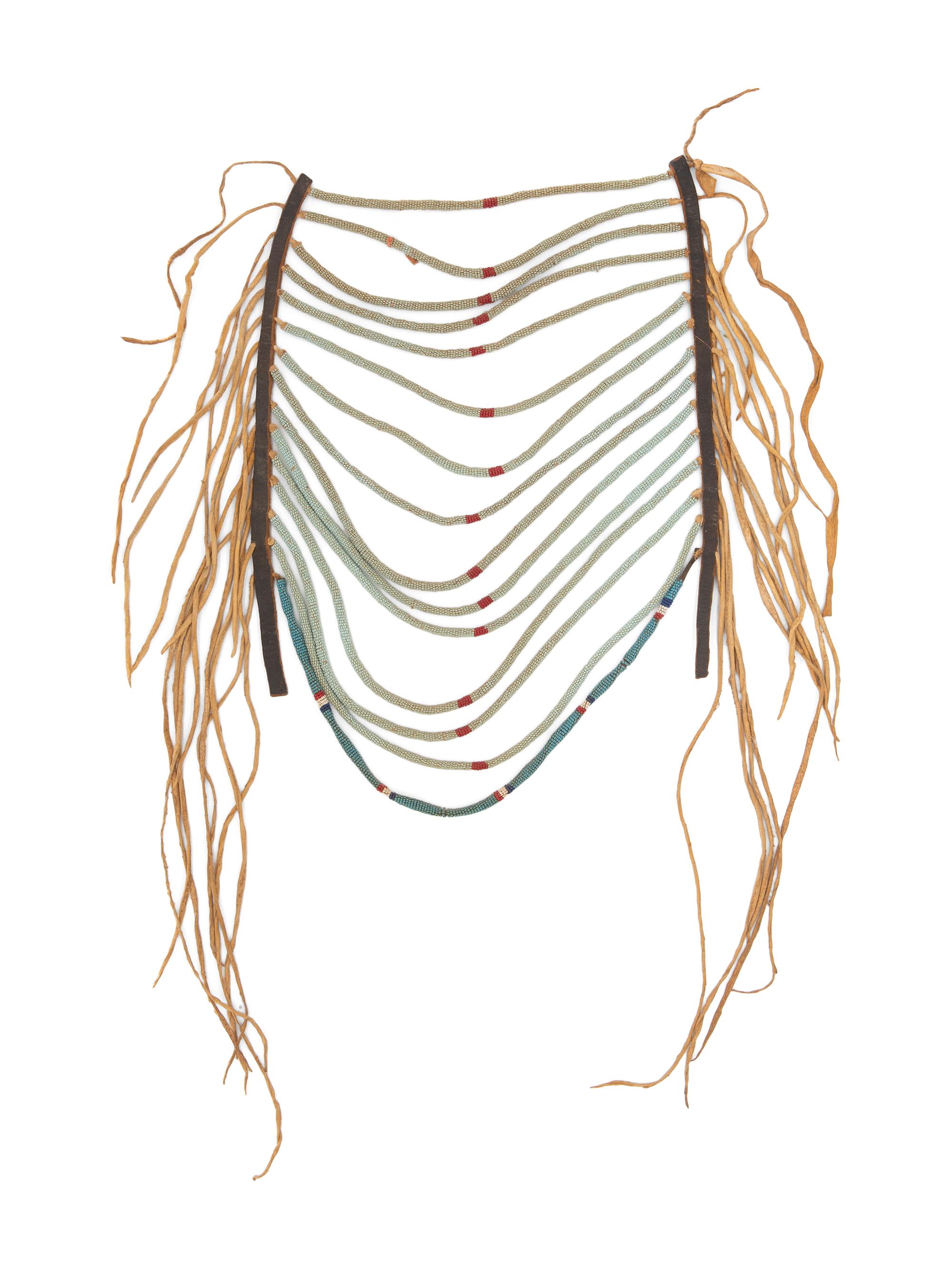 Plateau Beaded Loop Necklace