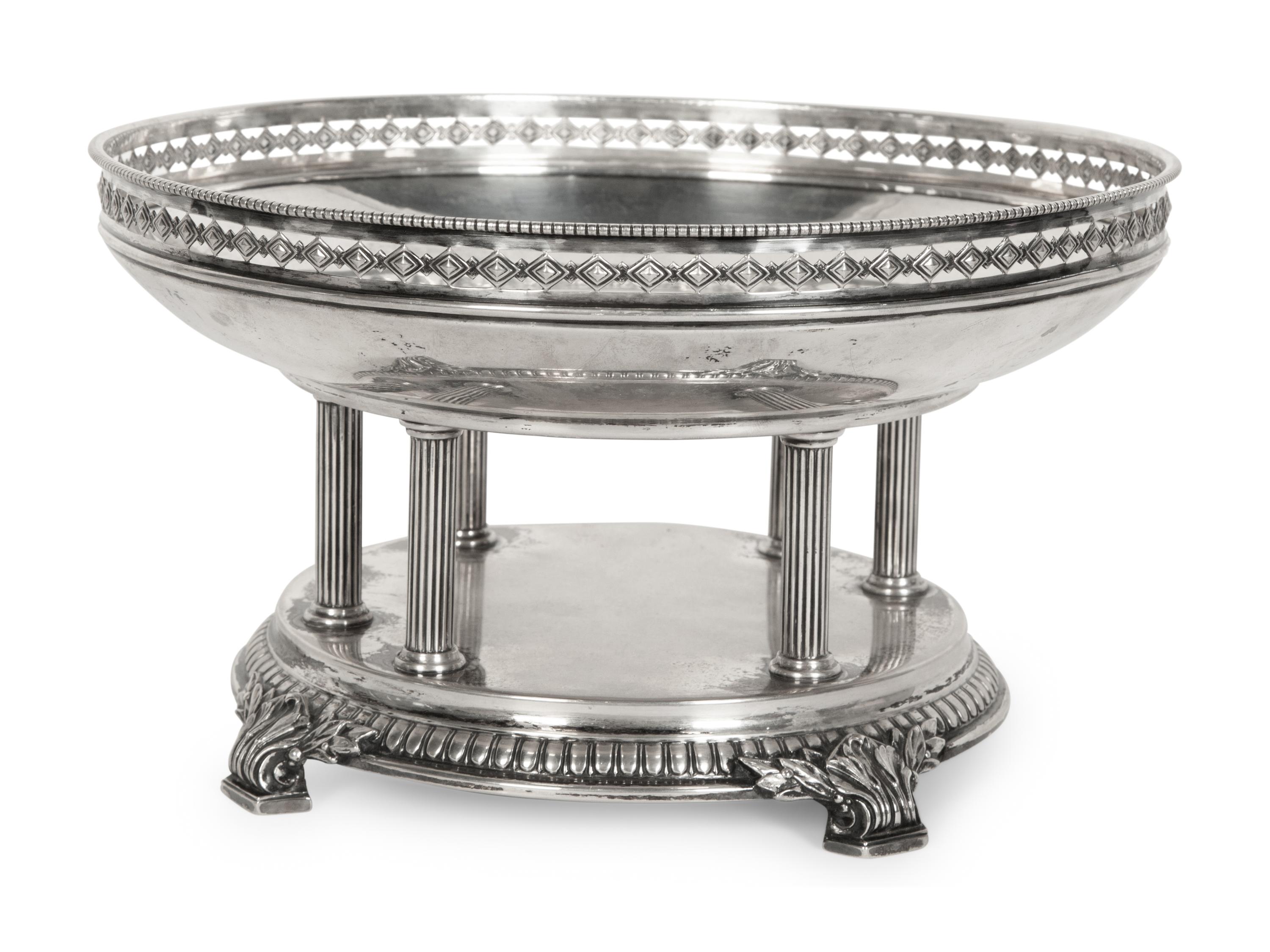 A German Silver Centerpiece Basket