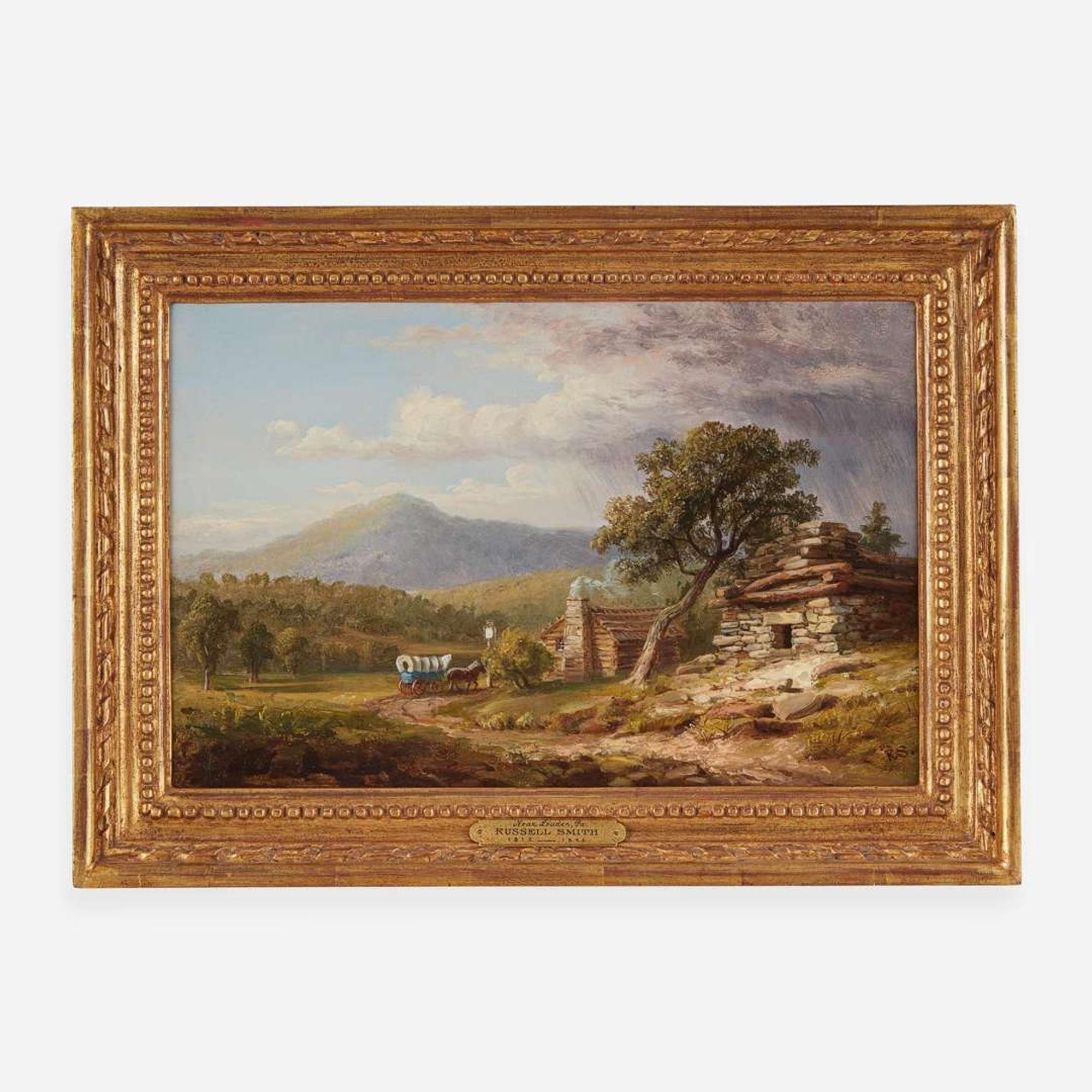 Russell Smith (American, 1812–1896) Cabin in the Meadow
