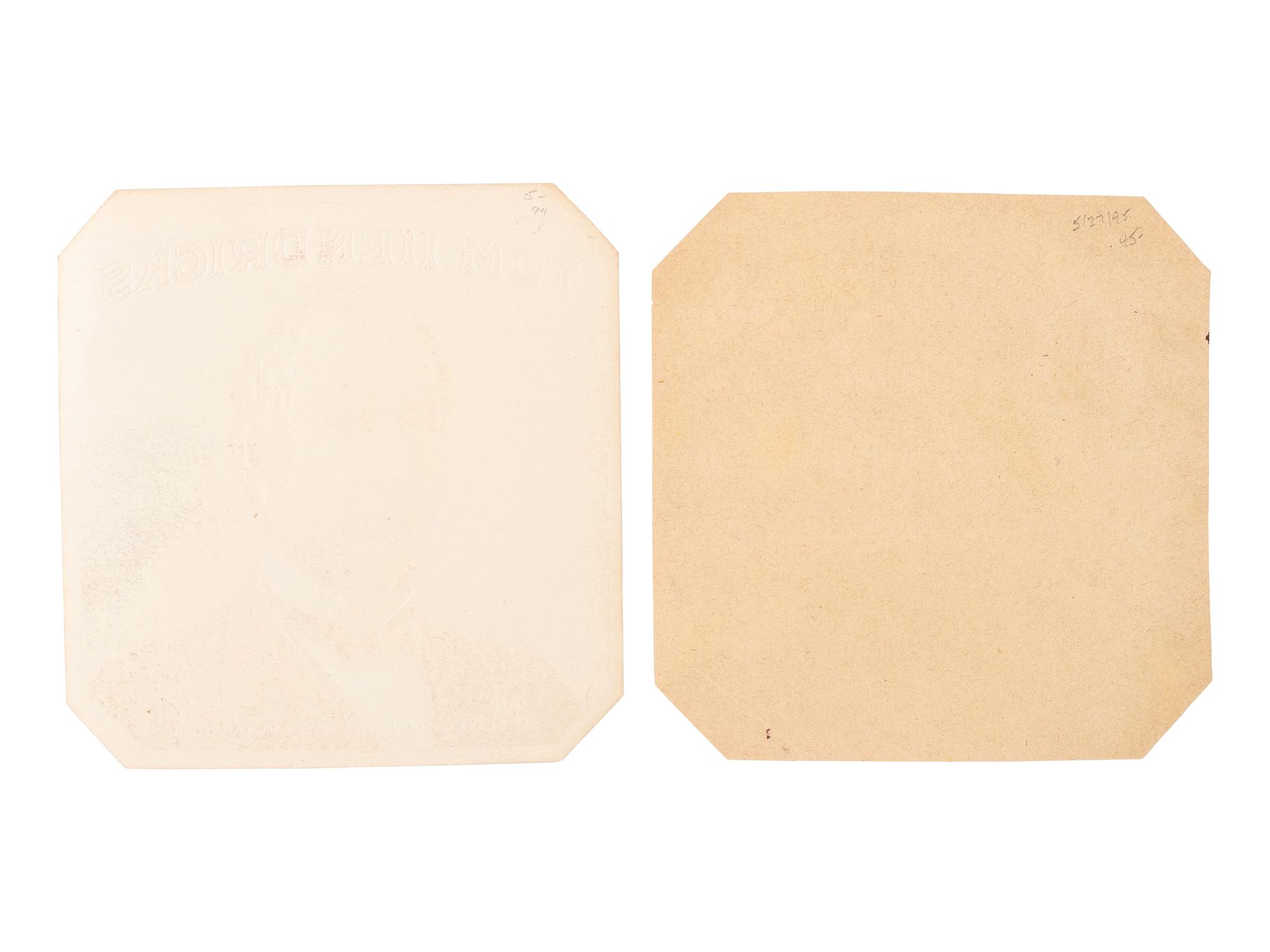 [CLEVELAND, Grover (1837-1908)] -- [HENDRICKS, Thomas (1819-1885)]. A group of cigar box labels from Cleveland and Hendricks' 1884 presidential campaign, comprising: