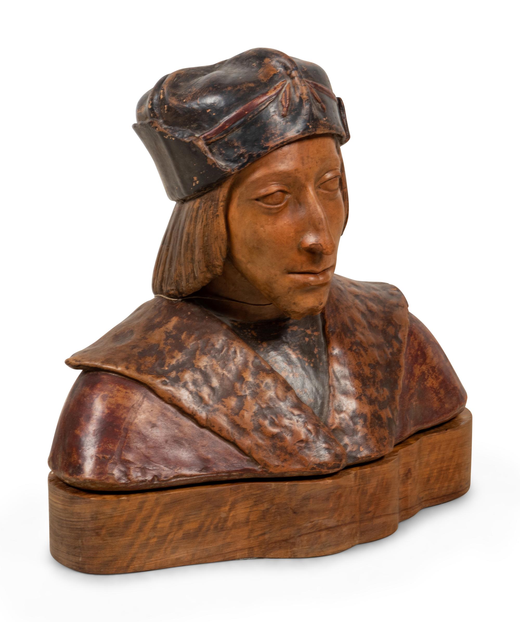 An Italian Terra Cotta Bust