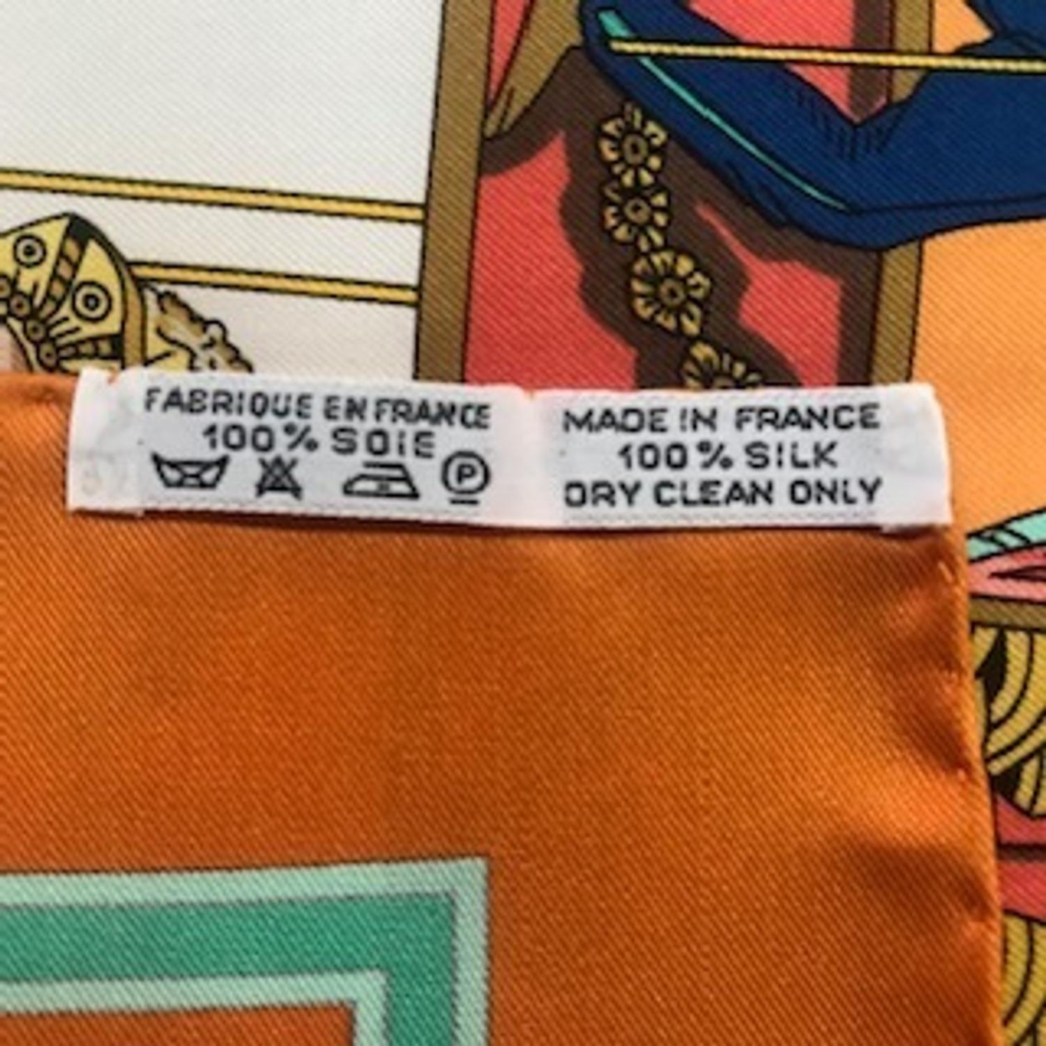 Hermès 90cm Silk Scarf
