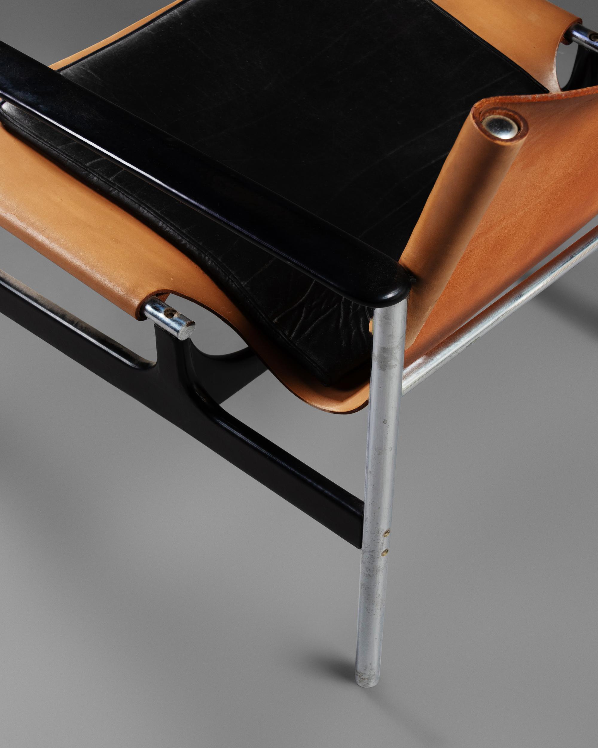 Pair of Sling Chairs, model 657, Knoll, USA