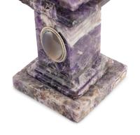 A Pair of Hardstone Square Tazze