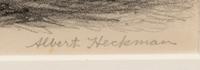 A group of three American prints (Albert Heckman, Overhead Bridge ; Victoria Huntley, Covered Bridge ; Woldemar Neufeld, The Covered Bridge )