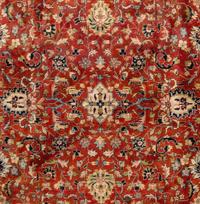 A Kashan Wool Rug