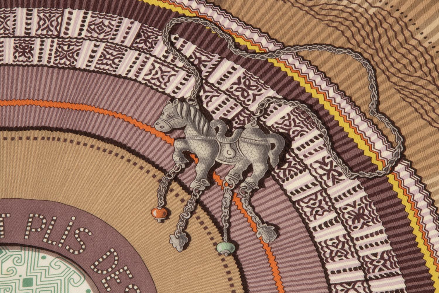 Hermès Cashmere/Silk Scarf