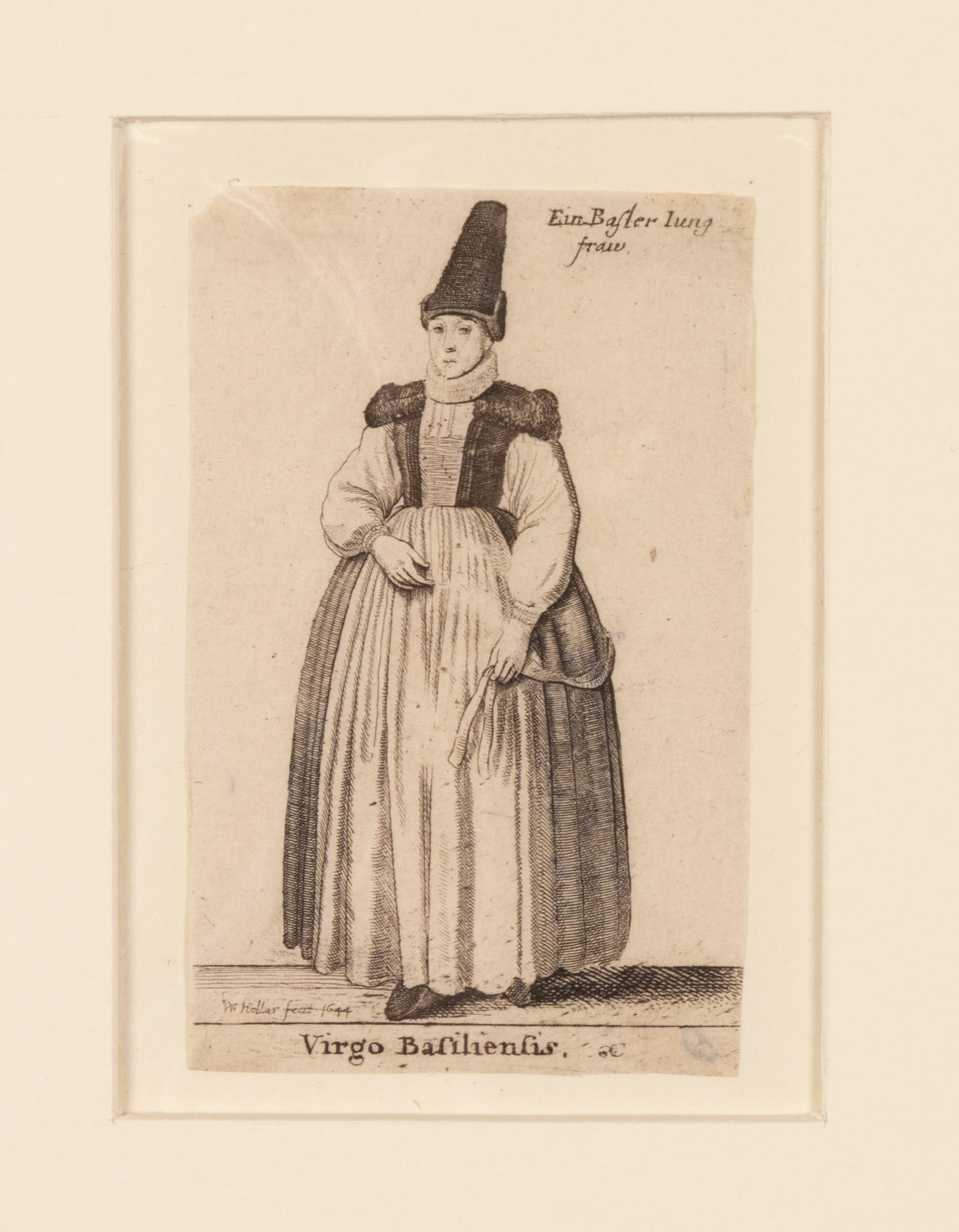 MCREERY, John. A Collection of Original Etchings . London, 1816. A group of four plates depicting 17th century European women after Wenceslaus Hollar's Theatrum Mulierum (The Theater of Women), comprising: