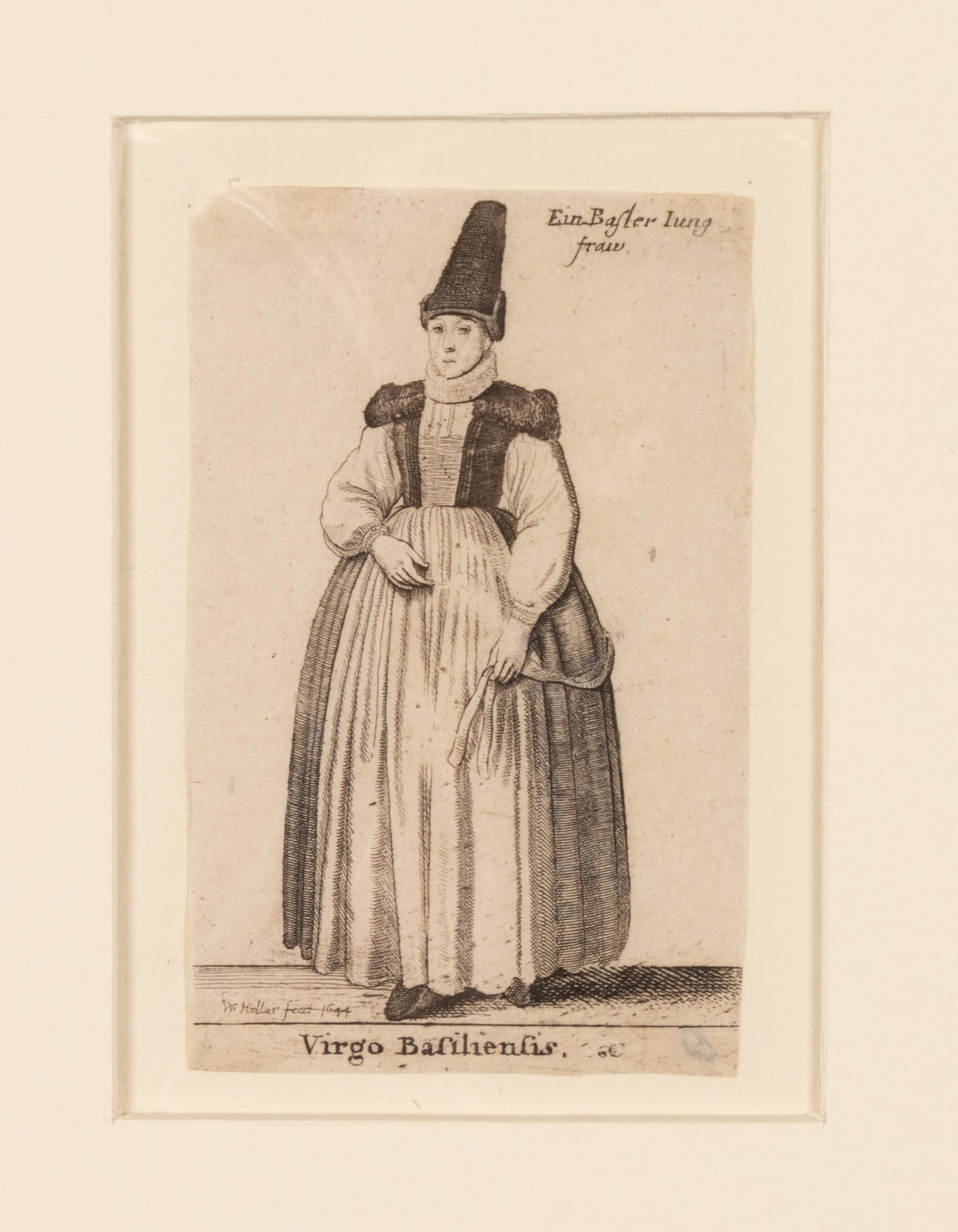MCREERY, John. A Collection of Original Etchings . London, 1816. A group of four plates depicting 17th century European women after Wenceslaus Hollar's Theatrum Mulierum (The Theater of Women), comprising: