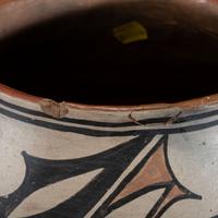San Ildefonso Polychrome Pottery Jar